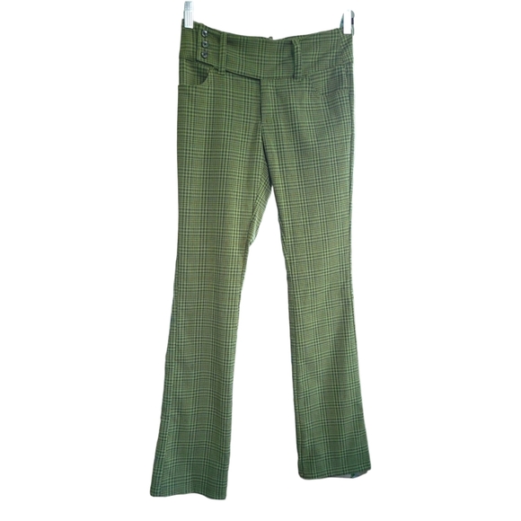 Urban Outfitters Green Plaid Trousers - Picture 5 of 13